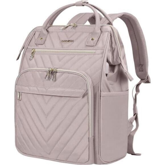17 Inch Women's Laptop Backpack Computer Work Bag, Large - Picture 1 of 7